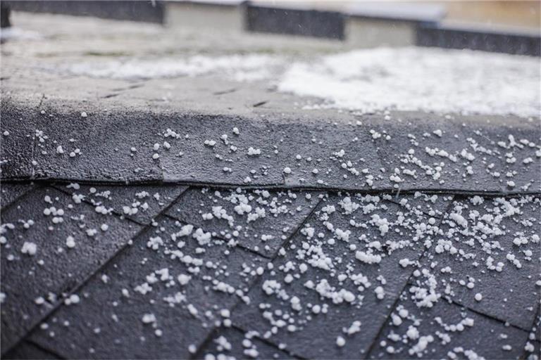 Hier kann es Hagel geben.