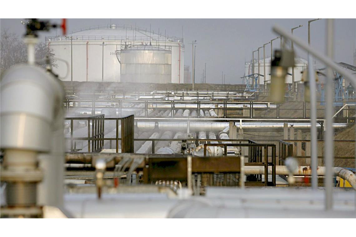 Hier kommt derzeit kein russisches Öl mehr an: Empfangsstation der Druschba-Ölpipeline in Ungarn. (Archivbild)