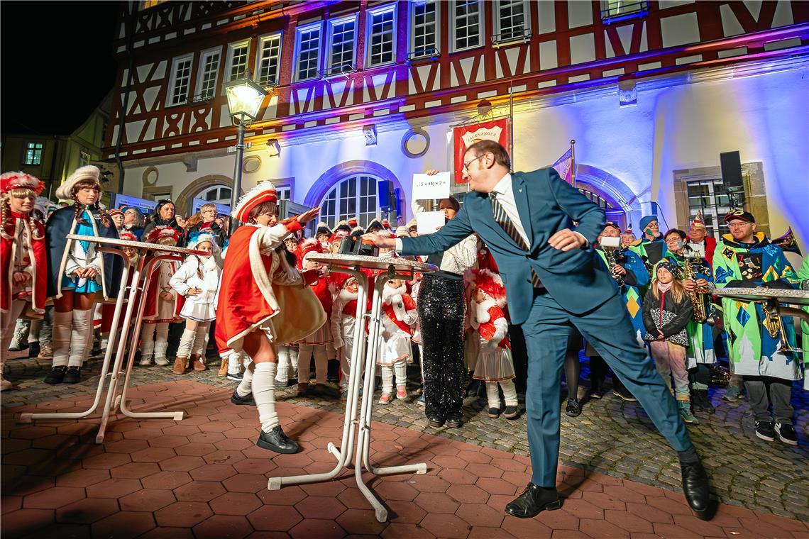 Hin und wieder ist auch Maximilian Friedrich zuerst am Buzzer, aber zum Sieg reicht es am Ende doch nicht. Fotos: Alexander Becher