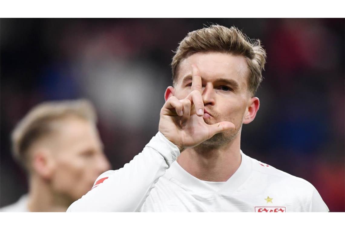 Hinten links im Einsatz: Maximilian Mittelstädt.