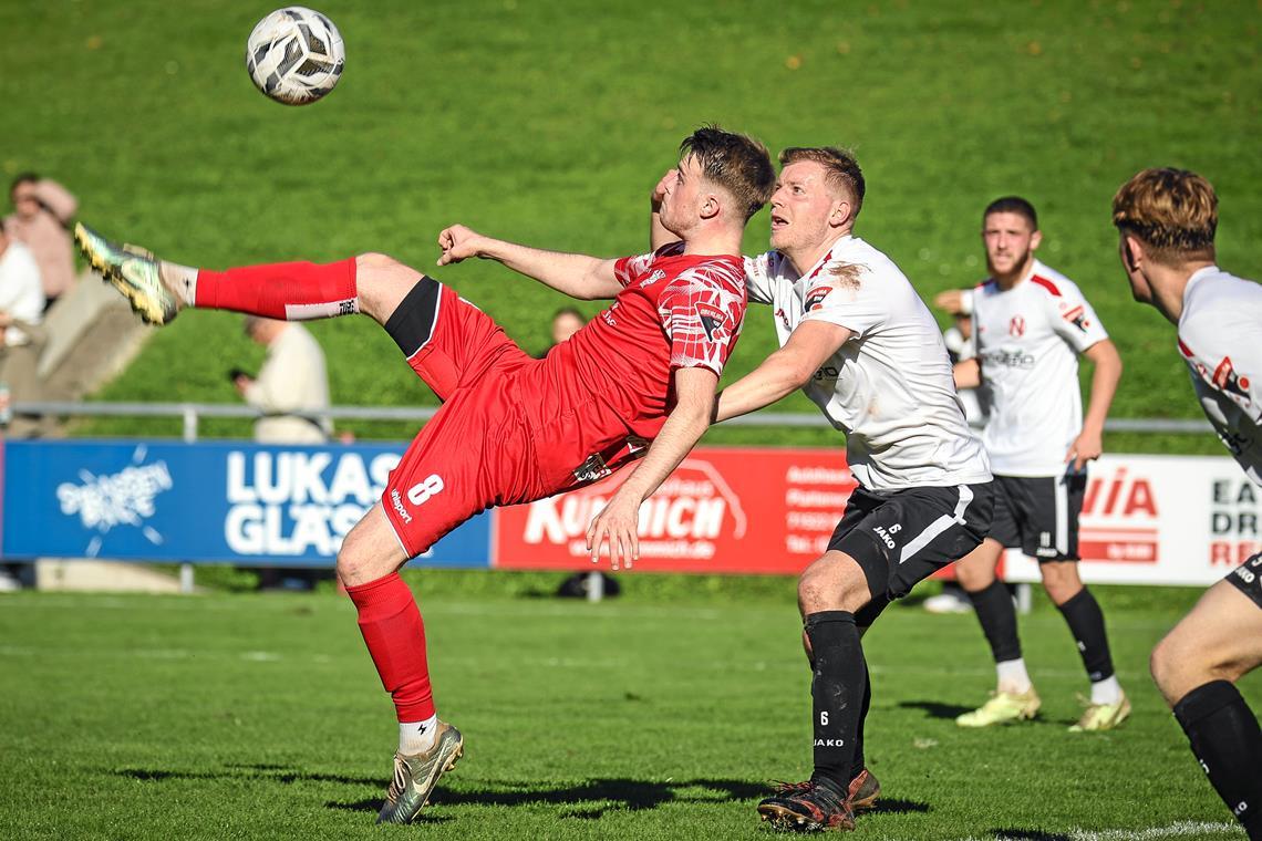 Die TSG Backnang hofft, dass nur die Anreise schwierig wird Hinter dem Einsatz von Niklas Benkeser steht noch ein Fragezeichen. Foto: Alexander Becher