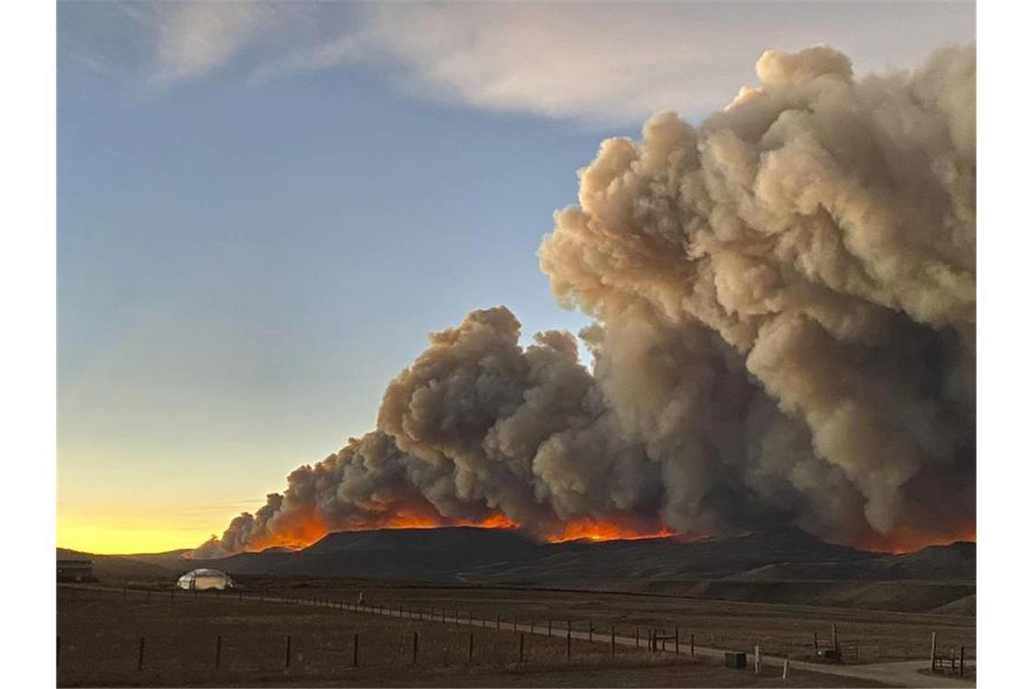 Tote bei Waldbrand in Colorado - Schneesturm erwartet