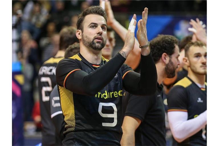 Hinterlässt bei Deutschlands Volleyballern eine große Lücke: Georg Grozer. Foto: Andreas Gora/dpa