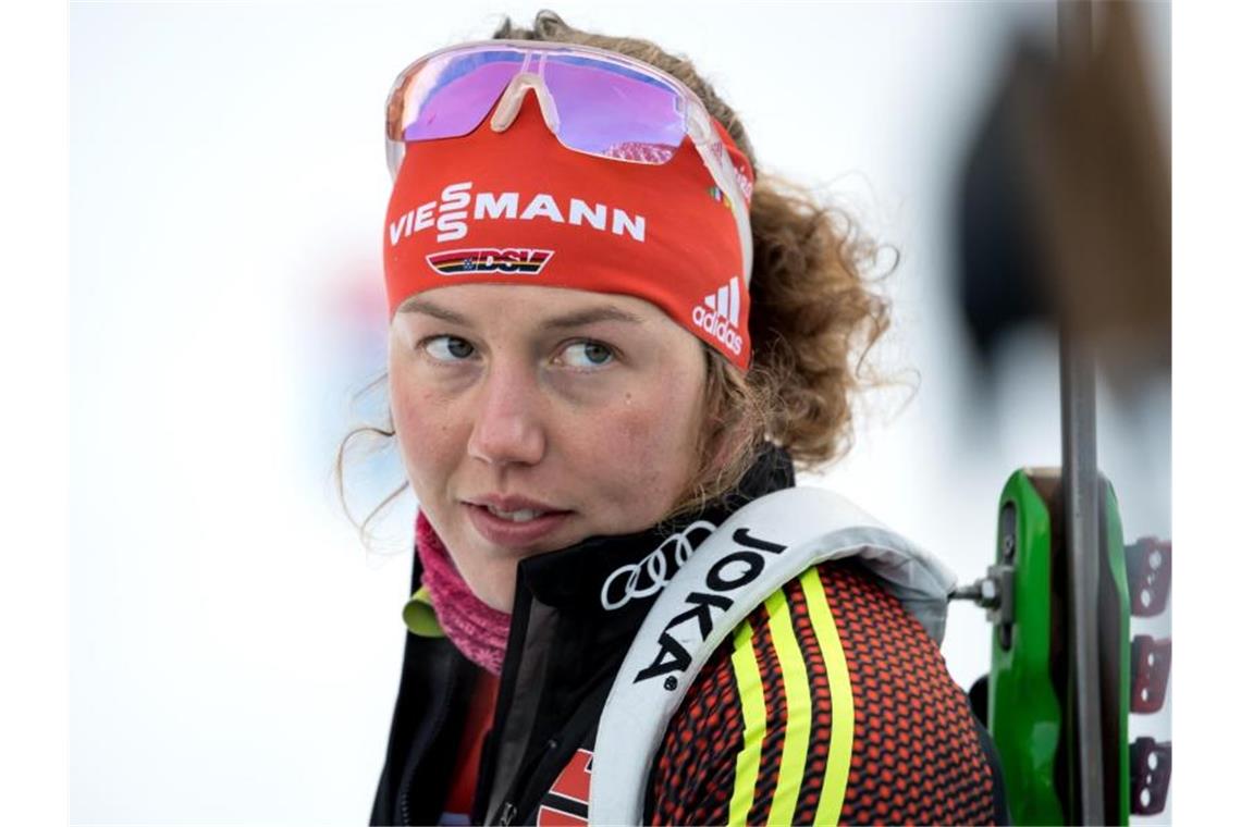 Ohne Dahlmeier: Erfolge oder Durststrecke für Biathleten? Hinterlässt beim DSV ein großes Erbe: Laura Dahlmeier. Foto: Sven Hoppe/dpa
