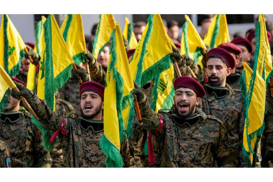 Hisbollah-Kämpfer im Libanon. (Archivbild)