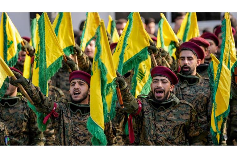 Hisbollah-Kämpfer im Libanon. (Archivbild)