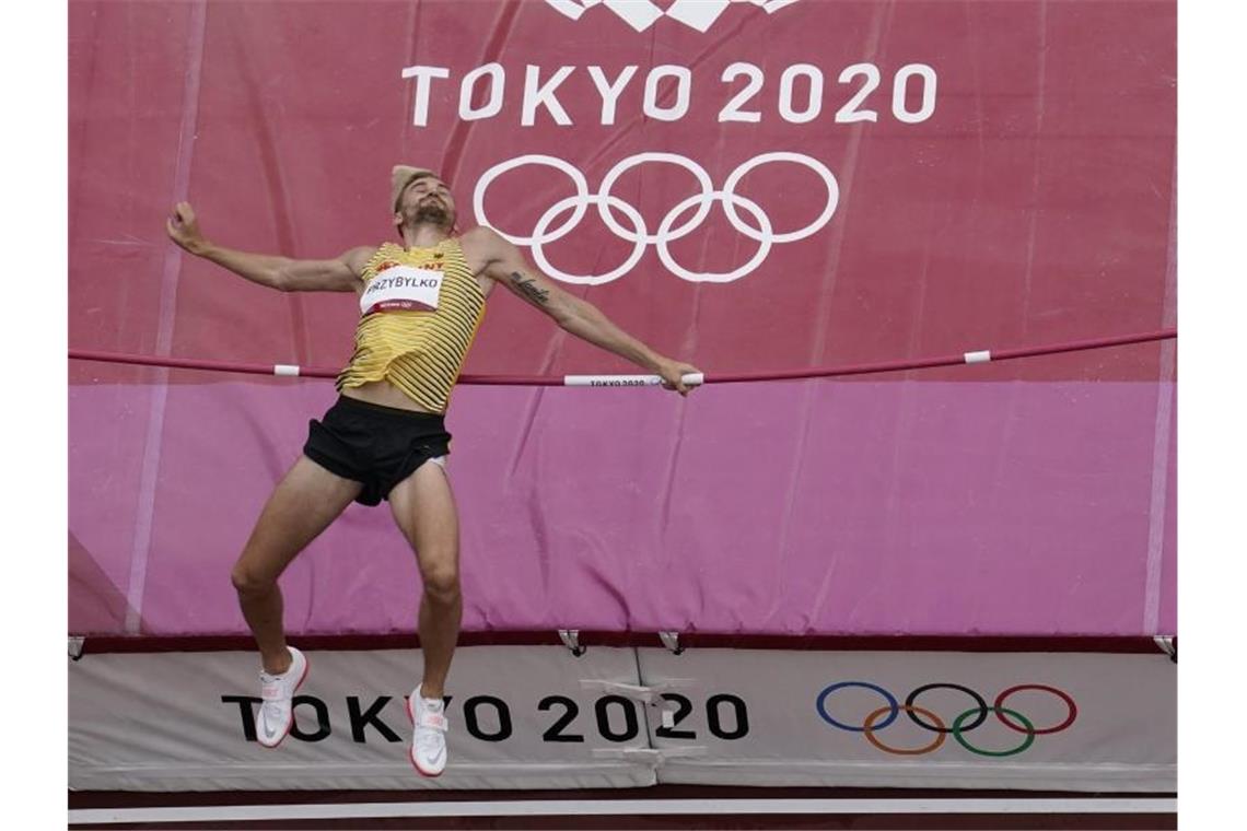Hochspringer Mateusz Przybylko ist in Tokio ausgeschieden. Foto: Morry Gash/AP/dpa