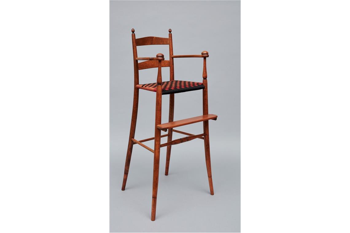 Möbel im Shaker Stil – cooles Design für die Ewigkeit Hochstuhl, Mount Lebanon, New York, ca. 1880–8.3