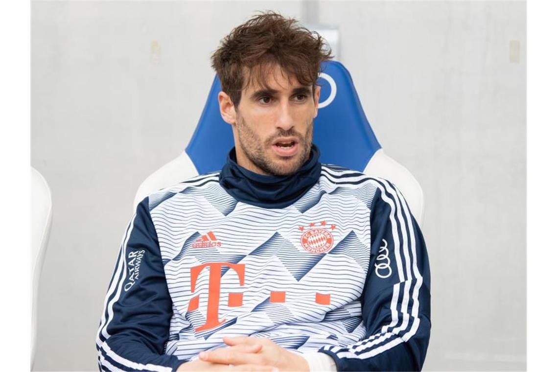 Hört im Sommer beim FC Bayern München auf: Javi Martínez. Foto: Tom Weller/dpa