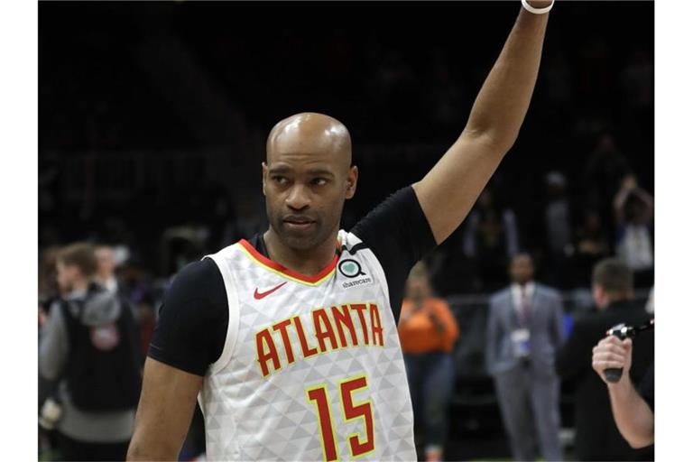 Hört nach 22 Jahren in der NBA auf: Vince Carter. Foto: John Bazemore/AP/dpa
