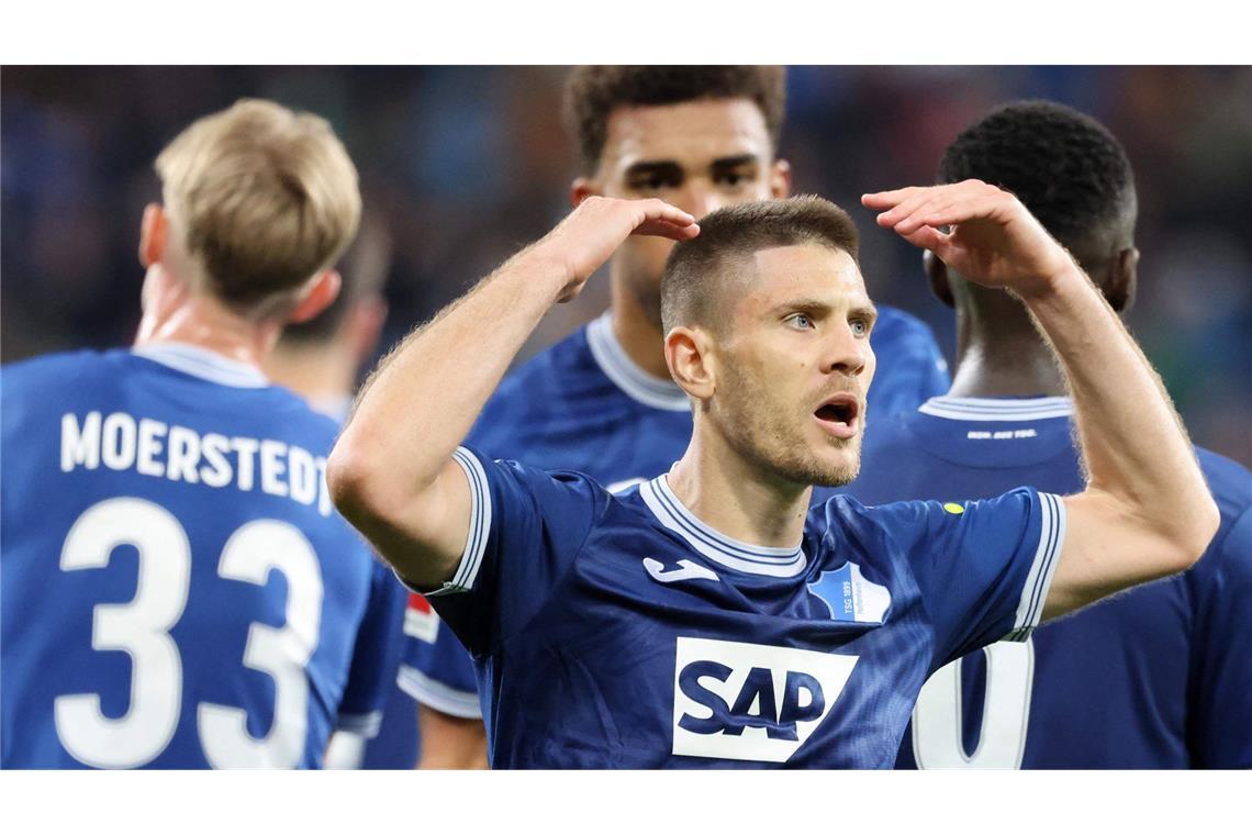 TSG-Star Kramaric übt massiv Kritik: „Große Scheiße im Club“ Hoffenheim-Stürmer Andrej Kramaric kritisierte seinen Verein in einer Wutrede. (Archivbild)