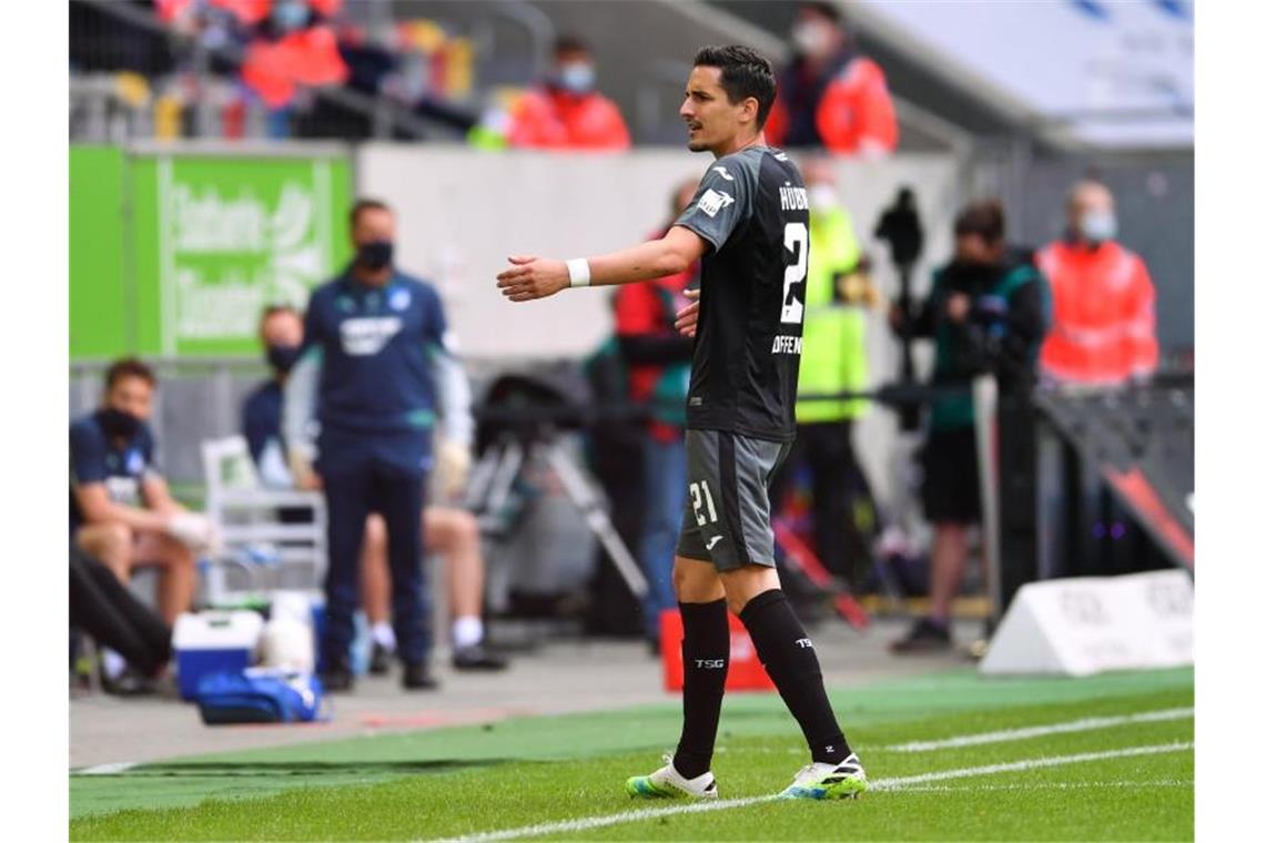 Hoffenheim beim FC Augsburg wieder mit Kapitän Hübner Hoffenheims Benjamin Hübner. Foto: Marius Becker/dpa-Pool/dpa/Archivbild