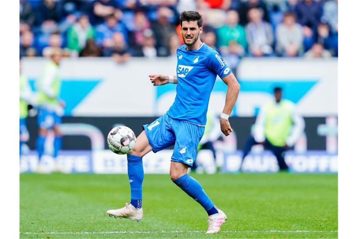 TSG 1899 Hoffenheim rechnet in Berlin wieder mit Grillitsch Hoffenheims Florian Grillitsch. Foto: Uwe Anspach/dpa/Archivbild