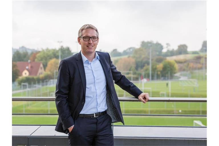 Hoffenheims Geschäftsführer Frank Briel: „Die Pandemie hat unsere gesamten Erlös-Modelle schwer getroffen.“. Foto: Uwe Grün/TSG 1899 Hoffenheim/dpa