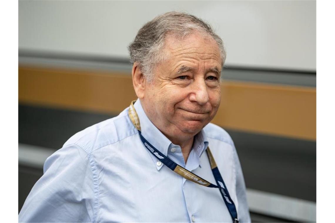 Hofft auf baldigen Normalbetrieb der Formel 1: Fia-Boss Jean Todt. Foto: Fabian Sommer/dpa Fabian Sommer/dpa