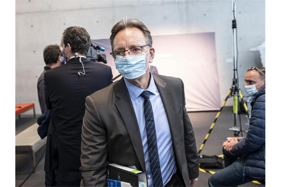 Breitscheidplatz: BKA-Chef räumt Schwachstellen ein Holger Münch, BKA-Präsident, kommt zur öffentlichen Sitzung des Bundestags-Untersuchungsausschusses zum Anschlag am Breitscheidplatz. Foto: Fabian Sommer/dpa