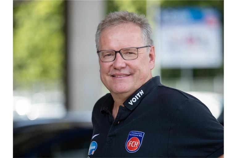 Holger Sanwald, Vorstandsvorsitzender des 1. FC Heidenheim. Foto: Daniel Karmann/dpa/Archivbild