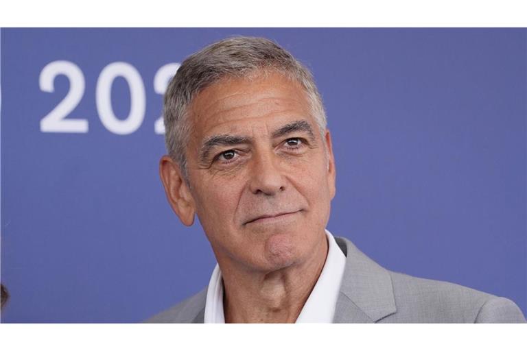 Hollywood-Superstar Clooney spielt "Jay Kelly".