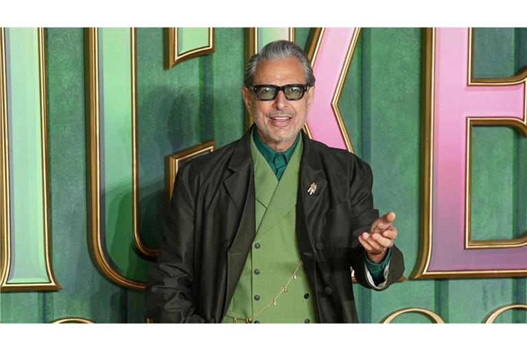 Hollywoodstar Jeff Goldblum isst eigenen Angaben zufolge seit seiner Rolle als Zauberer von Oz kein Fleisch mehr. (Archivbild)