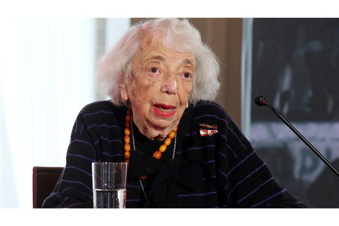 Holocaust-Überlebende Margot Friedländer ist im Alter von 103 Jahren gestorben. (Archivbild)