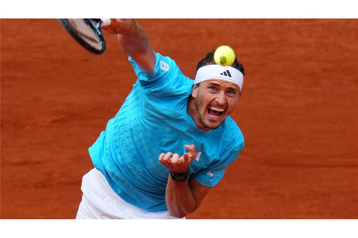 Holt Zverev in Paris zum ganz großen Coup aus? (Archivbild)