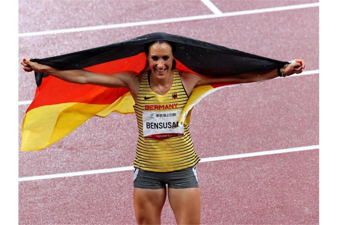 Holte eine weitere Paralympics-Medaille: Irmgard Bensusan. Foto: Karl-Josef Hildenbrand/dpa