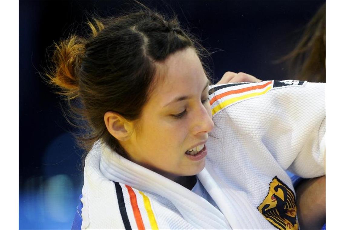 Starker Start für Judokas: Menz und Stoll holen EM-Bronze Holte in der Gewichtsklasse bis 48 Kilogramm EM-Bronze: Katharina Menz. Foto: picture alliance / dpa