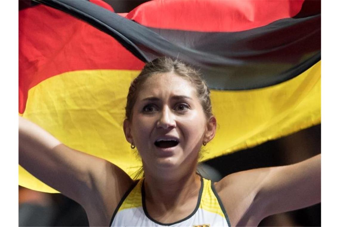 Holte mit deutscher Rekordzeit WM-Bronze über 3000 Meter Hindernis: Gesa Felicitas Krause. Foto (Archiv): Sven Hoppe Foto: Sven Hoppe
