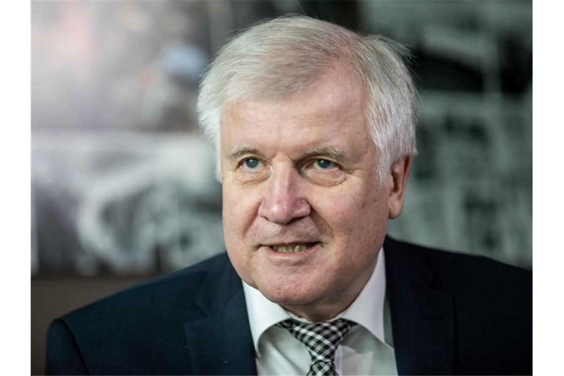 Ulm ist Partnerstadt für „Modellprojekte Smart Cities“ Horst Seehofer (CSU), Bundesminister für Inneres, Heimat und Bau. Foto: Michael Kappeler/Archivbild