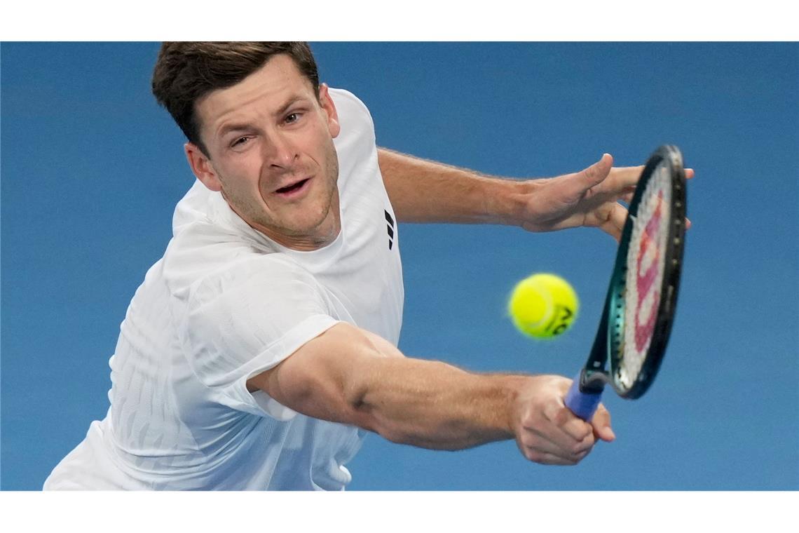 Hubert Hurkacz gewinnt gegen die deutsche Nummer eins.