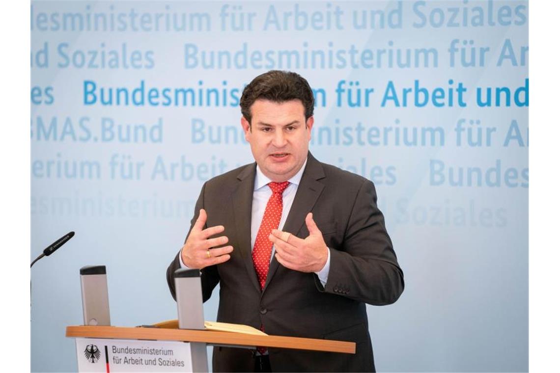 Hubertus Heil (SPD), Bundesminister für Arbeit und Soziales. Foto: Kay Nietfeld/dpa