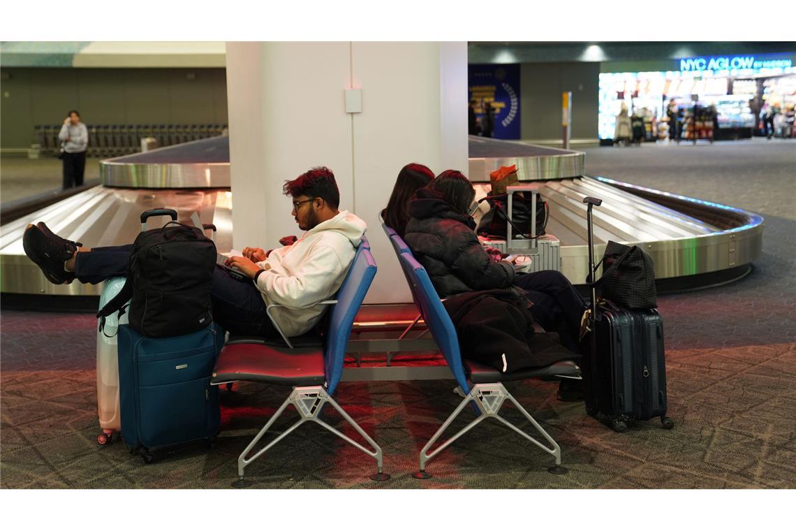 Wintersturm im Nordosten der USA: Hunderte Flüge gestrichen