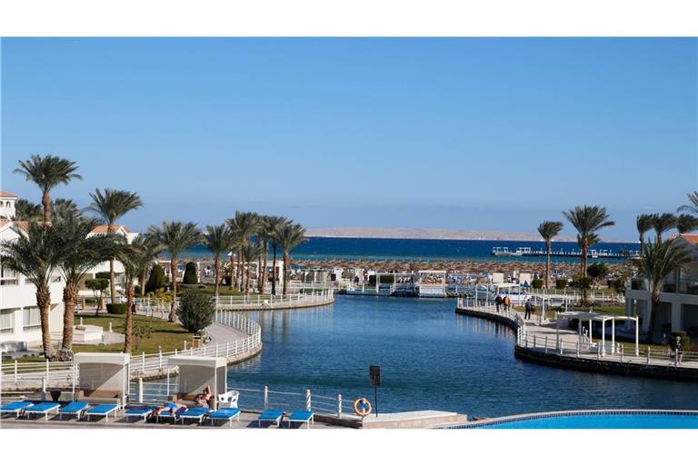 Hurghada am Roten Meer in Ägypten.