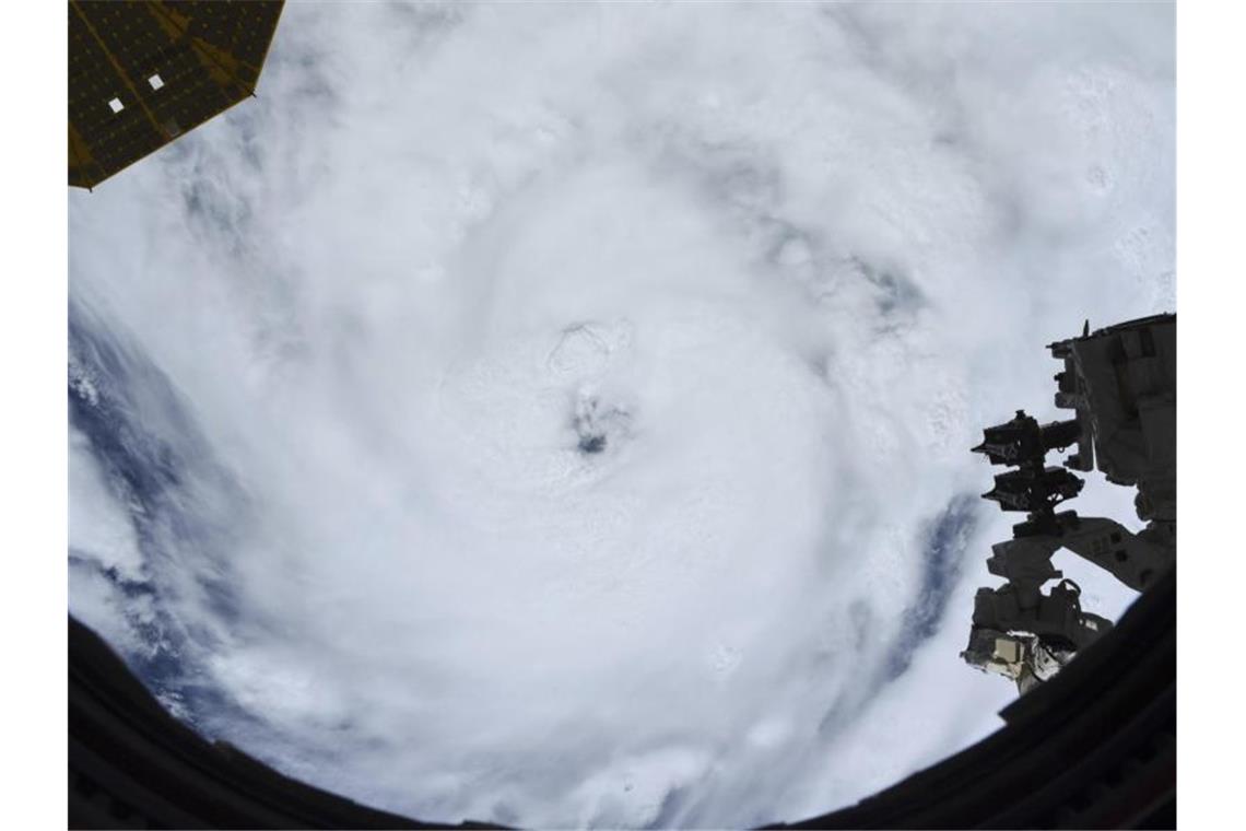 Hurrikan „Ida“, von der Internationalen Raumstation (ISS) aus gesehen. Foto: Nasa/Nasa/Planet Pix via ZUMA Press Wire/dpa