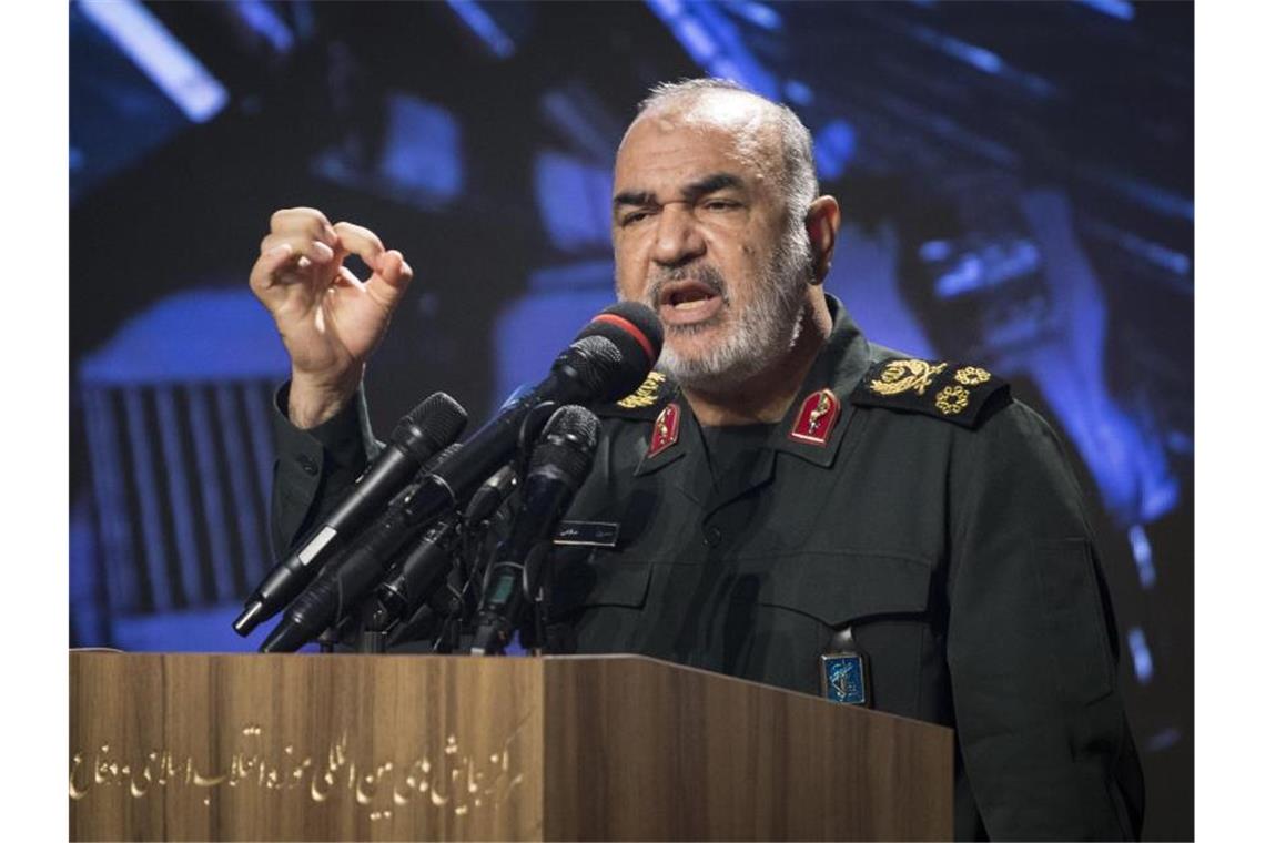 Hussein Salami, Chefkommandeur der iranischen Revolutionsgarden, hat mit einem „Krieg ohne Grenzen“ gedroht. Foto: Rouzbeh Fouladi/ZUMA Wire