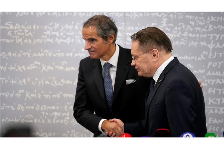 IAEA-Chef Grossi ist zuletzt mehrfach nach Russland gereist, wo er auch den Chef der russischen Atombehörde Lichatschow traf. (Archivbild)