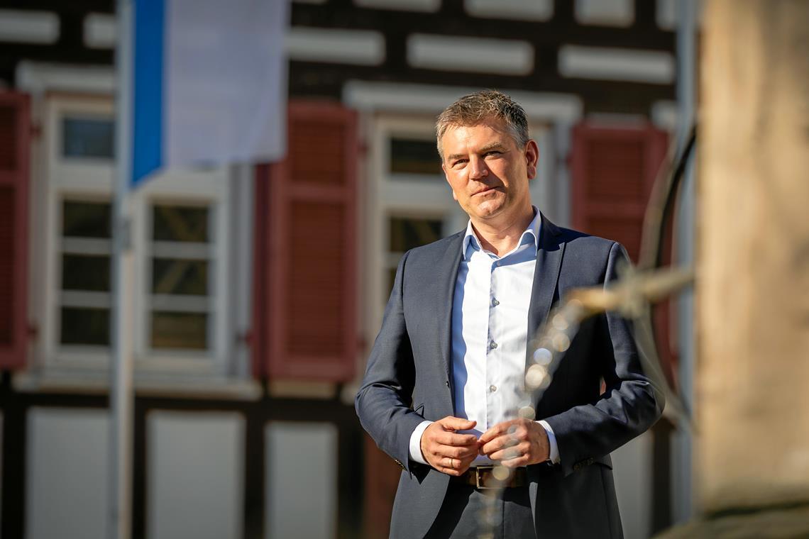 Ian Schölzel will Landrat werden Ian Schölzel will den nächsten Karrieresprung machen. Archivfoto: Alexander Becher