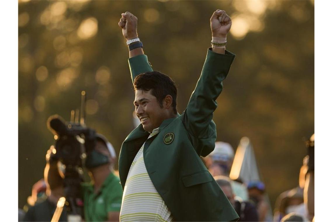 „Ich hoffe, dass ich ein Pionier bin, dem viele andere Japaner folgen werden“, sagte Golf-Profi Hideki Matsuyama nach dem Major-Triumph. Foto: Charlie Riedel/AP/dpa