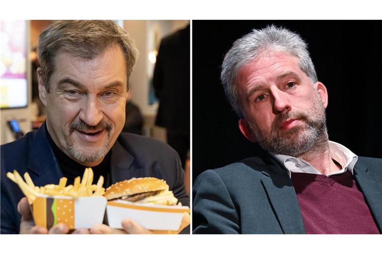 „Ich liebe McDonald’s“, sagte CSU-Chef Markus Söder im Bundestagswahlkampf. Boris Palmer legte sich im Zuge der Verpackungssteuer mit dem Fast-Food-Riesen an.