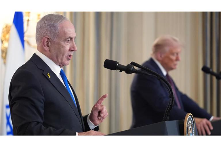 „Ich unterstütze Ihren Plan zur Beendigung des Krieges im Gazastreifen“, so Netanjahu.