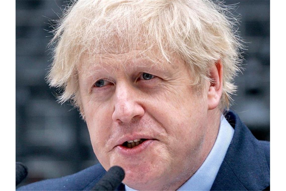 „Ich war nicht in einer besonders guten Verfassung, und ich wusste, dass es Notfallpläne gab“: Boris Johnson. Foto: Pippa Fowles/10 Downing Street/dpa