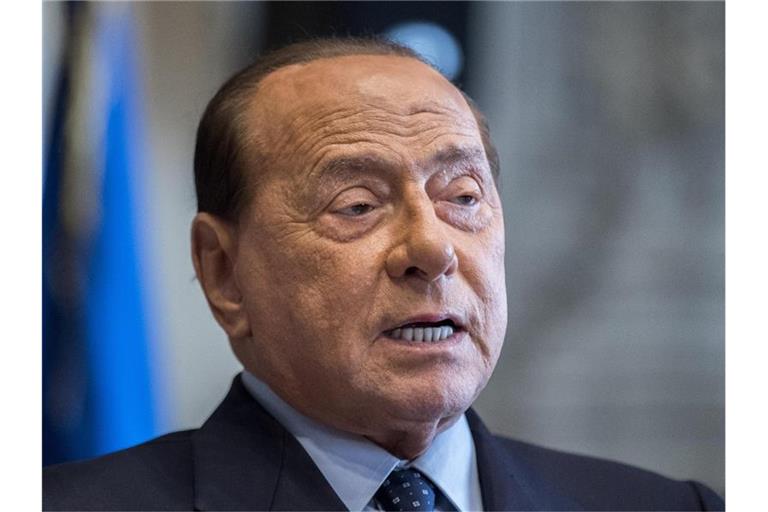 „Ich werde meinem Land auf andere Art dienen“, meint Silvio Berlusconi. Foto: Roberto Monaldo/LaPresse via ZUMA Press/dpa