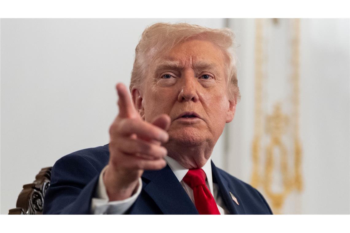 "Ich werde Migration aus allen Dritte-Welt-Ländern permanent stoppen", verkündete Trump