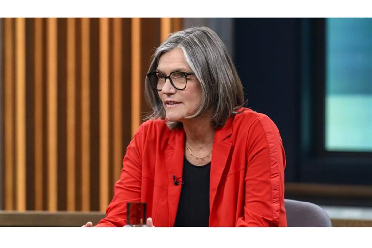 IG-Metall-Chefin Christiane Benner bei Caren Miosga