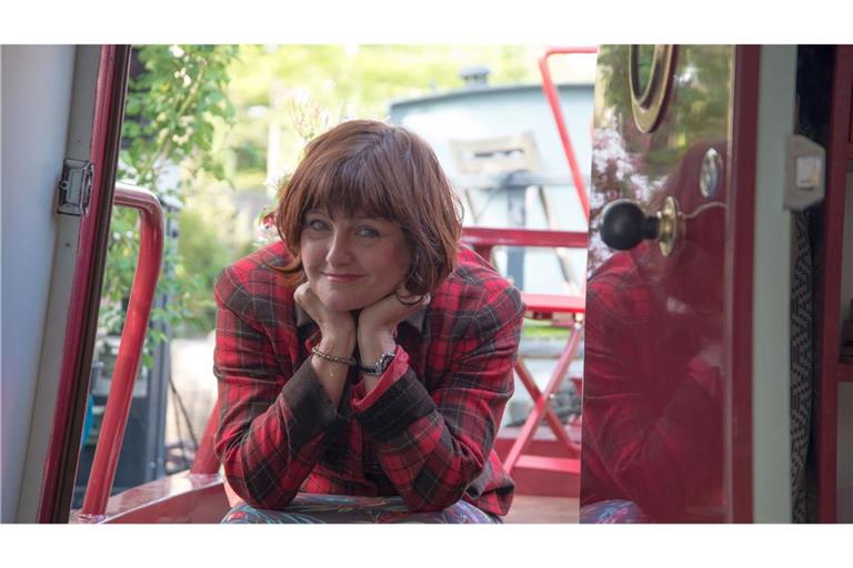 Ihr schillernder Stil brachte Farbe ins graue Westminster: Annette Dittert. (Handout)