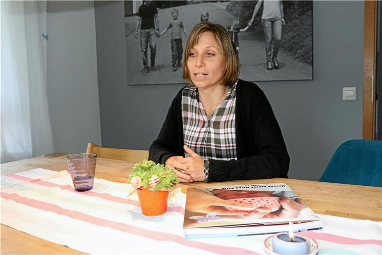Ihr Sternenkind Hilda hat Christiane Fauths Leben nachhaltig verändert. Fotos: Markus Metzger