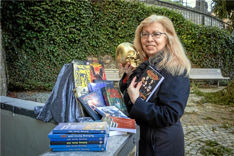 Ihre Fantasie ist grenzenlos: Marina Heidrich hat Geschichten in unterschiedlichsten Genres erzählt. Foto: A. Becher