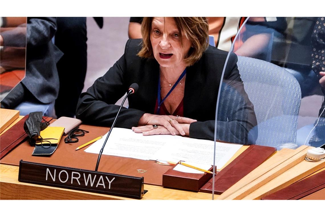 Ihren Botschafter-Posten hat Mona Juul bereits aufgegeben. Jetzt wird gegen sie und ihren Mann in der Epstein-Affäre ermittelt. (Archivbild)