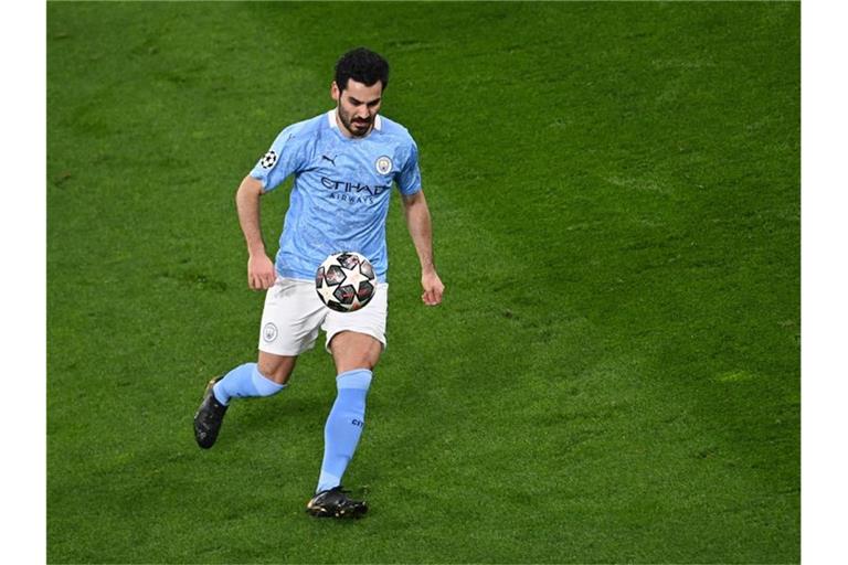 Ilkay Gündogan will mit Manchester City die Champions League gewinnen. Foto: Federico Gambarini/dpa-Pool/dpa