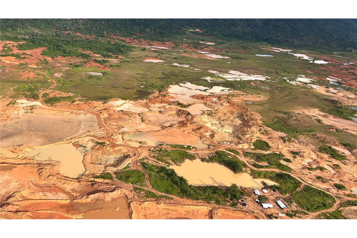 Flüsse tragen weit mehr Quecksilber in Ozeane als 1850 Illegaler Goldabbau im Amazonas